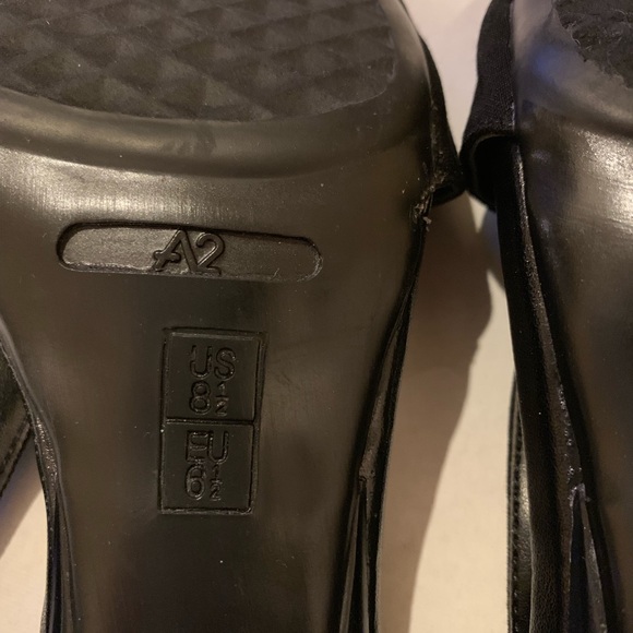 Black casual heels - Picture 4 of 6